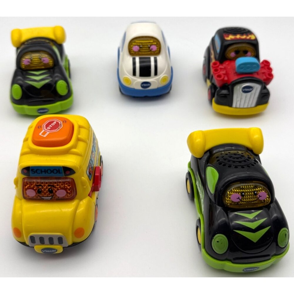 Vtech Go Go Smart Wheels Cars Light-up Sounds Lot of 5 all tested - Picture 2 of 3